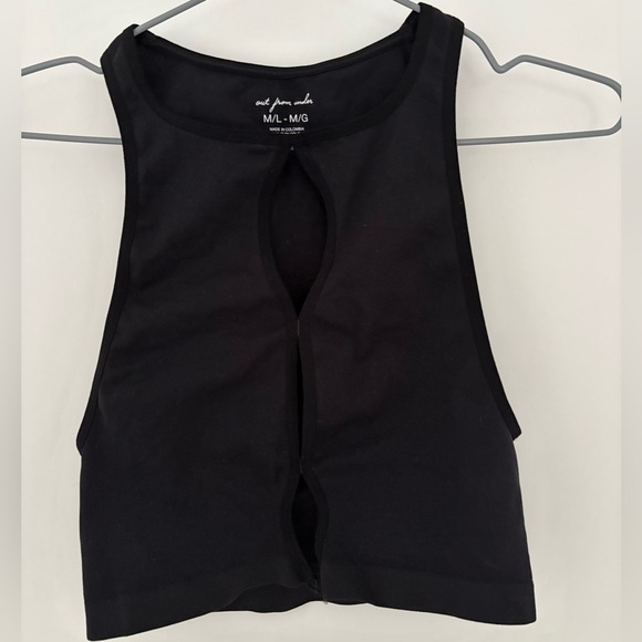 Urban Outfitters Black Cutout Top - Picture 4 of 6